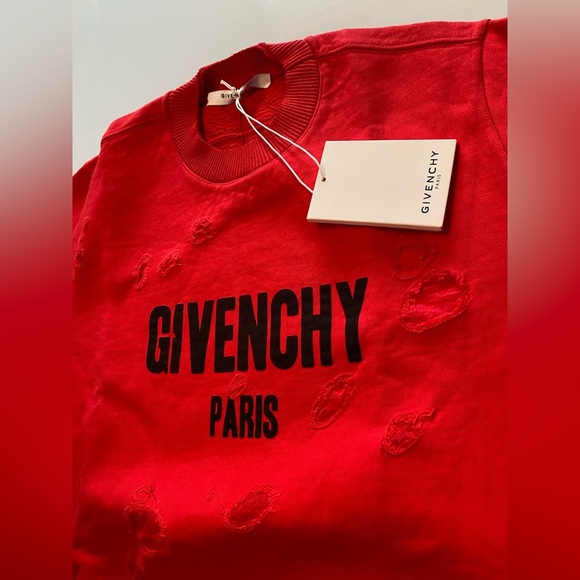 Givenchy Red Men's Sweater size XS - NWT - Picture 4 of 12